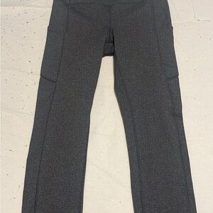 Lululemon Herringbone leggings with pockets
